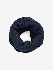 Navy Blue Knitted Snood (3-16yrs) - Image 4 of 5