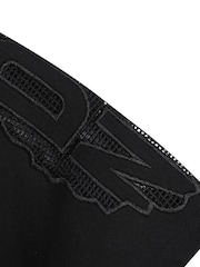 DKNY Kurzärmeliges T-Shirt mit Logo, Schwarz - Bild 5 von 6