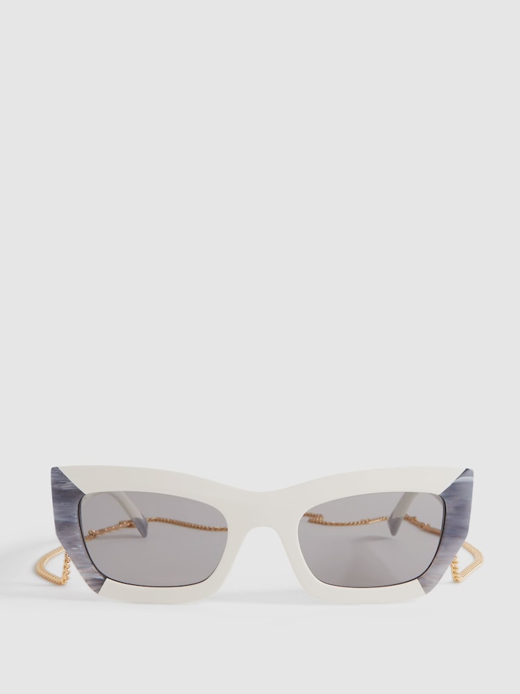 Missoni Eyewear Cat Eye Chain Sunglasses - Image 1 of 5
