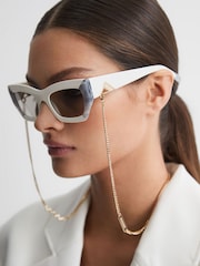 Missoni Eyewear Cat Eye Chain Sunglasses - Image 2 of 5