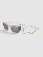 Missoni Eyewear Cat Eye Chain Sunglasses - Image 3 of 5