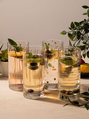 Mikasa Set of 4 Clear Cheers Highballs - Image 4 of 4