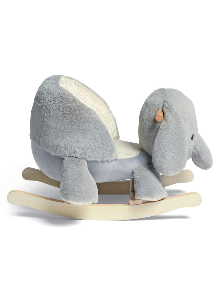 Mamas & Papas Grey Ellery Elephant Rocking Animal - Image 2 of 5