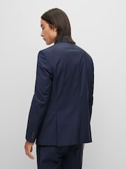 BOSS Blue BOSS Jasper Wool Blend Regular Fit Suit Jacket - Image 2 of 6