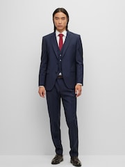 BOSS Blue BOSS Jasper Wool Blend Regular Fit Suit Jacket - Image 3 of 6