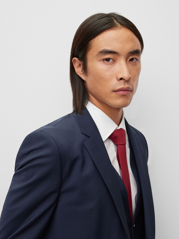 BOSS Blue BOSS Jasper Wool Blend Regular Fit Suit Jacket - Image 4 of 6