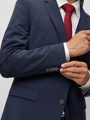 BOSS Blue BOSS Jasper Wool Blend Regular Fit Suit Jacket - Image 5 of 6