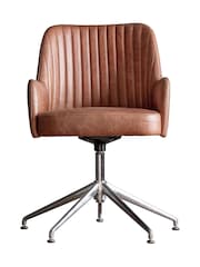 Gallery Home Brown Curie Swivel Chair - Image 3 of 3