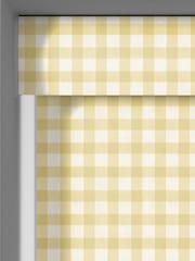 Sunshine Yellow Gingham Made To Measure Roller Blind - Image 4 of 7