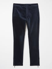 FatFace Blue Isobelle Velvet Trousers - Image 6 of 6