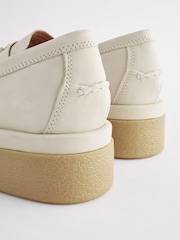 Bone Forever Comfort® Leather Tassel Crepe Effect Chunky Loafer Shoes - Image 7 of 7