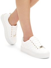 Carvela Checker Trainers - Image 1 of 5