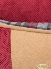 Scruffs® Red Washable Highland Tartan Medium Breed Dog Bed - Image 4 of 4