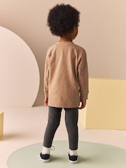 Tan Brown Monsters 2 Pack Long Sleeve T-Shirt And Joggers Set (3mths-7yrs) - Image 6 of 13