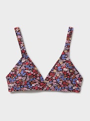Cinnabar Rot - Crew Clothing Company Bikinioberteil, Blau - Bild 4 von 4