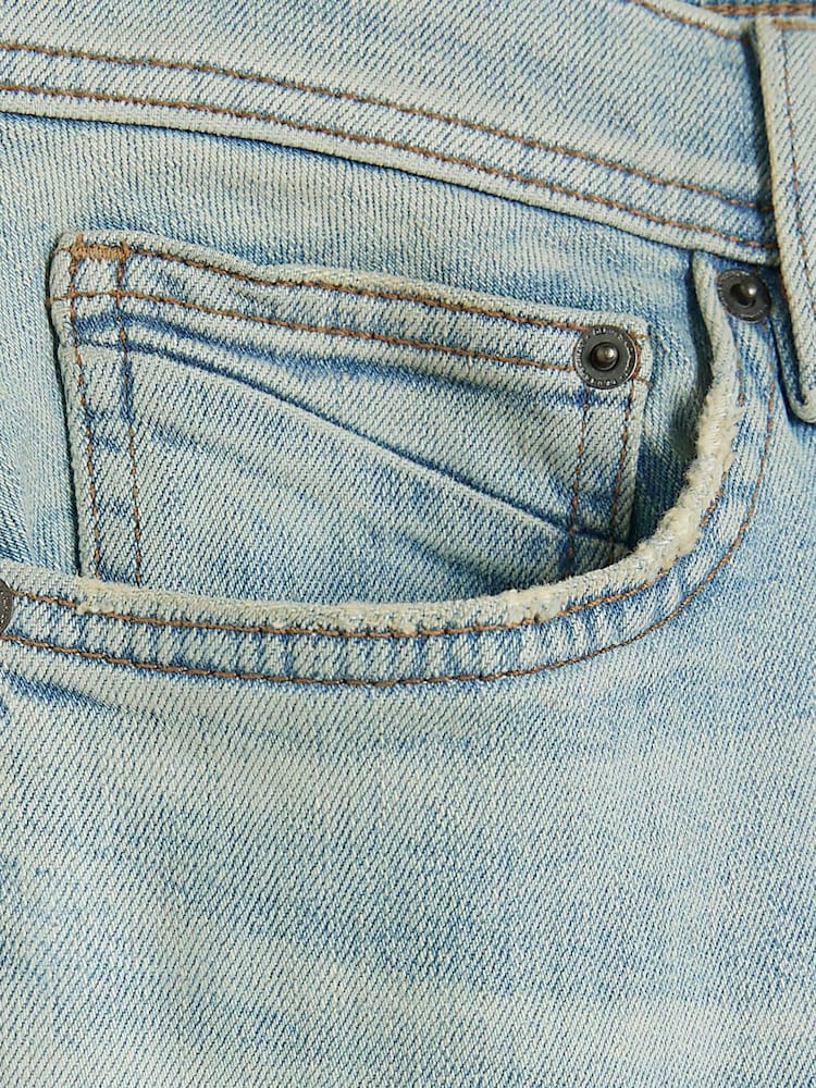 Hellblau - Slim-Fit-Jeans von River Island aus 100 % Baumwolle - Bild 6 von 6 Hellblau - Slim-Fit-Jeans von River Island aus 100 % Baumwolle - Bild 6 von 6