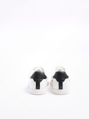 River Island White Varsity Stripe Trainers - Image 3 of 6