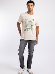 Jean Eddie en denim extensible droit et confortable de Weird Fish - Image 2 sur 7