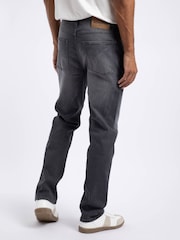 Jean Eddie en denim extensible droit et confortable de Weird Fish - Image 3 sur 7