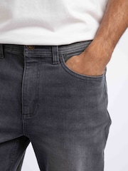 Jean Eddie en denim extensible droit et confortable de Weird Fish - Image 5 sur 7