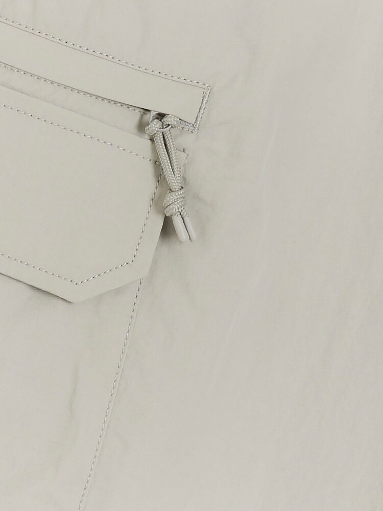 River Island Grey Elasticated Cargo Shorts - Image 4 of 4