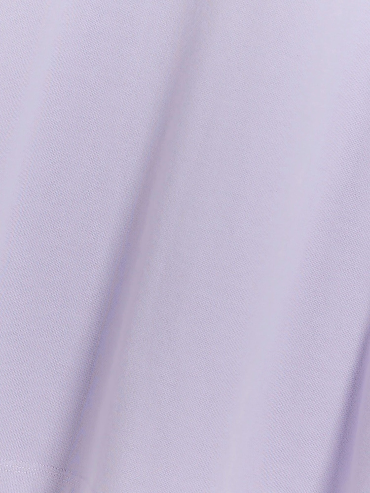 River Island Purple Oversized 100% Cotton Studio T-Shirt - Image 4 of 4