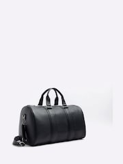 River Island Black Faux Leather Smart Holdall - Image 2 of 4