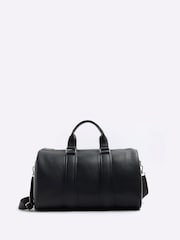 River Island Black Faux Leather Smart Holdall - Image 3 of 4