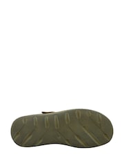 Josef Seibel Maverick Brown Closed Toe Sandals - Image 3 of 4