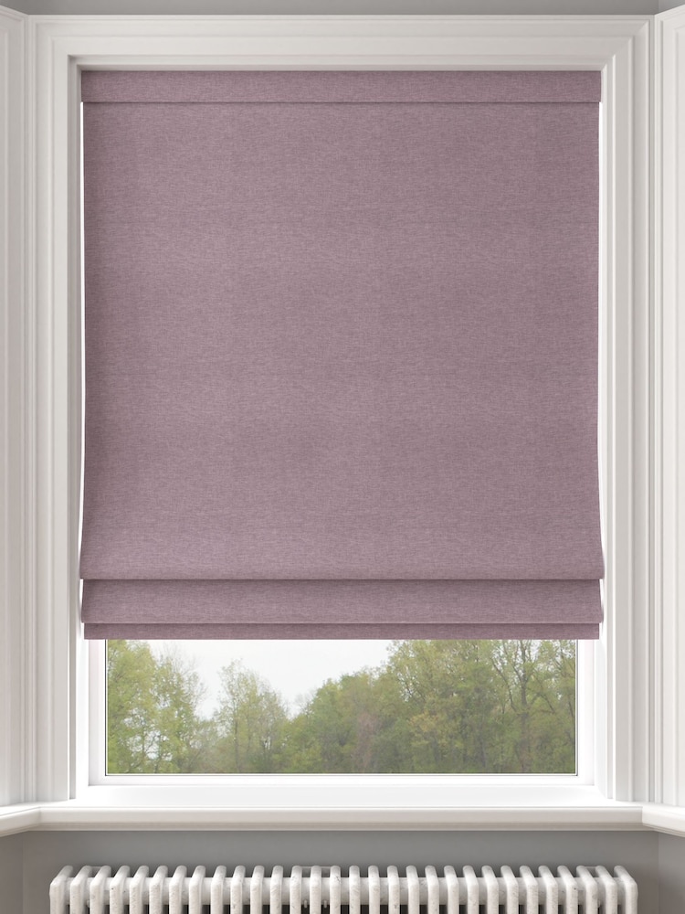 Purple Soho Made To Measure Roman Blind - Image 1 of 6