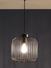 Pacific Black Dania Metal Wire Pendant - Image 1 of 1