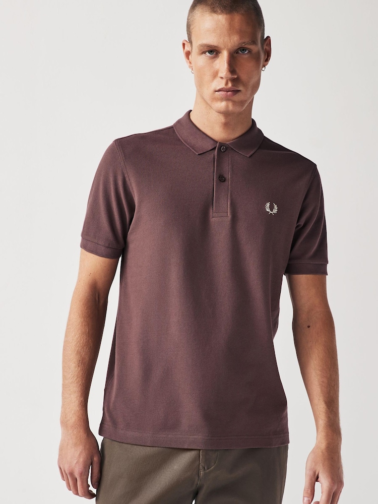 Fred Perry Plain Polo Shirt - Image 1 of 7