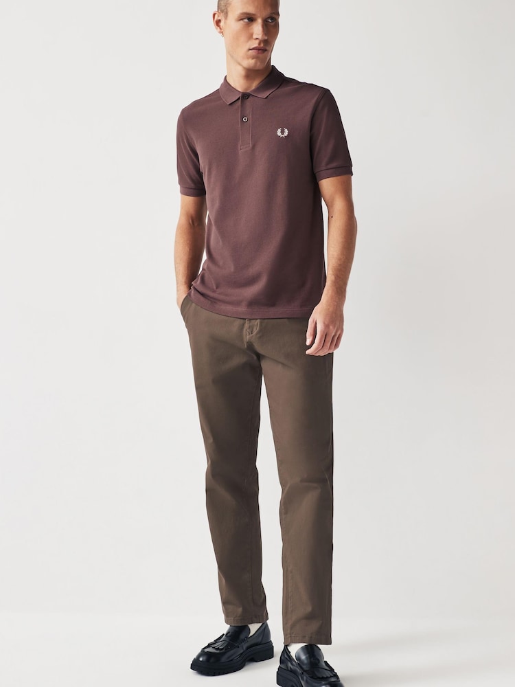 Fred Perry Plain Polo Shirt - Image 3 of 7