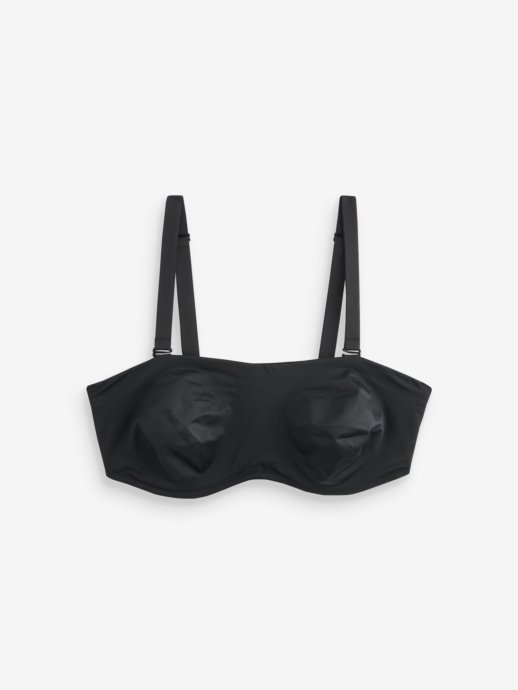 Buy Black DD+ Non Padded Minimise Strapless Bandeau Bra from Next