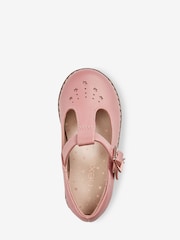 Pink Standard Fit (F) Star Charm T-Bar Shoes - Image 3 of 4