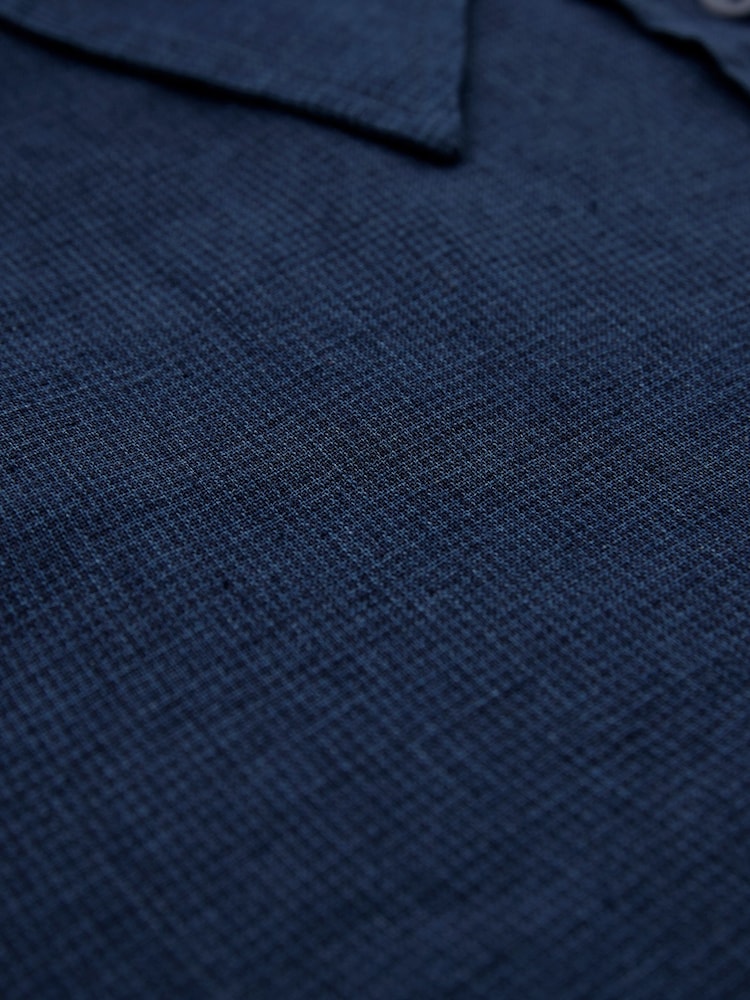 Celtic & Co. Blue Linen Cotton Jumpsuit - Image 8 of 8