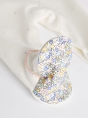 White/Blue Baby 100% Cotton Sleepsuits 3 Pack (0-3yrs) - Image 9 of 13