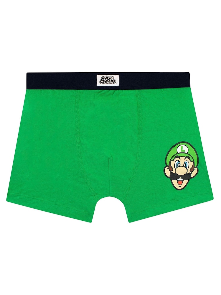Character Multi Kids Super Mario 100% Cotton Underwear Multipack 5 Pack - Image 3 of 5