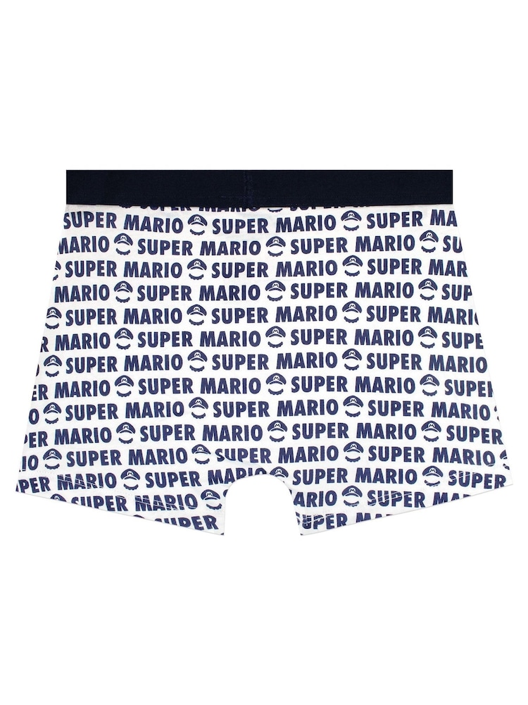 Character Multi Kids Super Mario 100% Cotton Underwear Multipack 5 Pack - Image 4 of 5