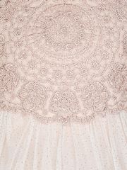 Monsoon Pink Baby Estella Sparkle Dress - Image 3 of 3