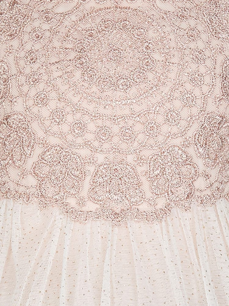 Monsoon Pink Baby Estella Sparkle Dress - Image 3 of 3