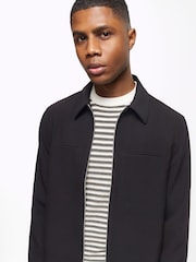 River Island Black Smart Shacket - Image 4 of 6