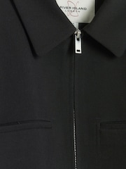 River Island Black Smart Shacket - Image 6 of 6