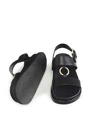 Radley Bury ブラック ウォーク Luxe フットベッド サンダル - 画像 5 / 5