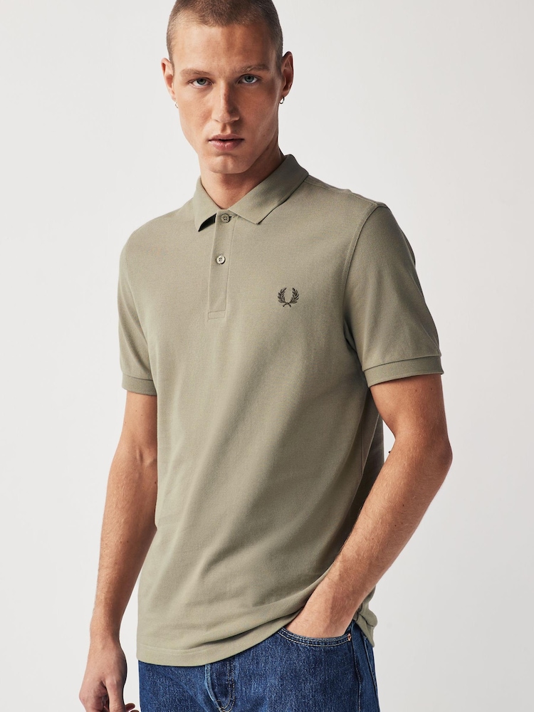 Fred Perry Plain Polo Shirt - Image 1 of 7