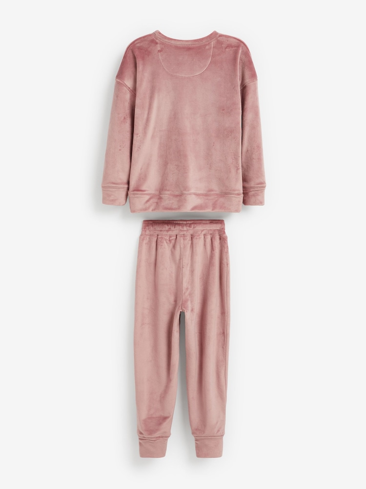 Pink - Loungeset aus Velours (3-16 J.) - Bild 5 von 5 Pink - Loungeset aus Velours (3-16 J.) - Bild 5 von 5