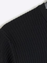 River Island Black Muscle Fit Brick T-Shirt - Image 7 of 7