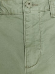 Verde - Pantalones chinos ajustados con efecto lavado de River Island - Imagen 4 de 4