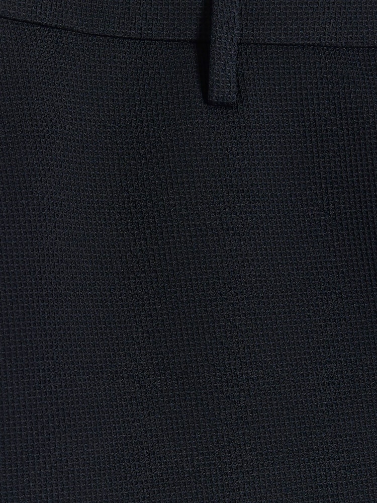 River Island Blue 100% Cotton Waffle Shorts - Image 6 of 6