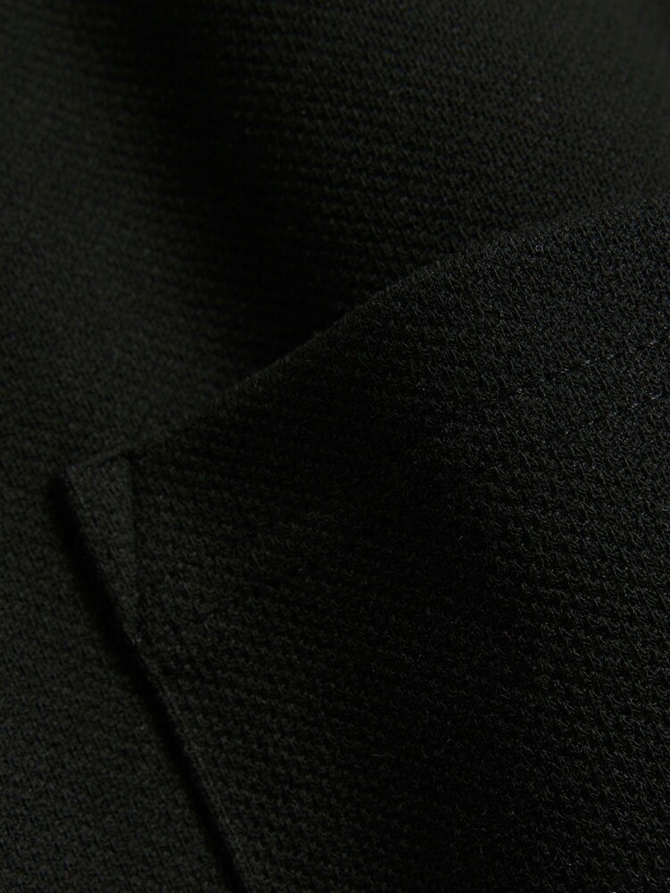 River Island Black Slim Fit Smart Texture 100% Cotton Shacket - Image 4 of 4 River Island Black Slim Fit Smart Texture 100% Cotton Shacket - Image 4 of 4